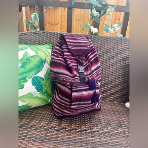 Beautiful Large Peruvian  Backpack